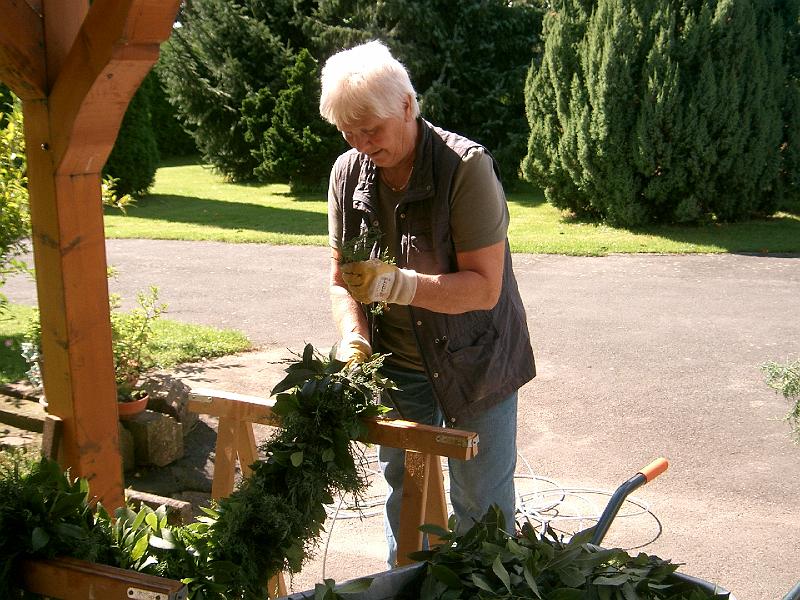 Entstehung der Girlande